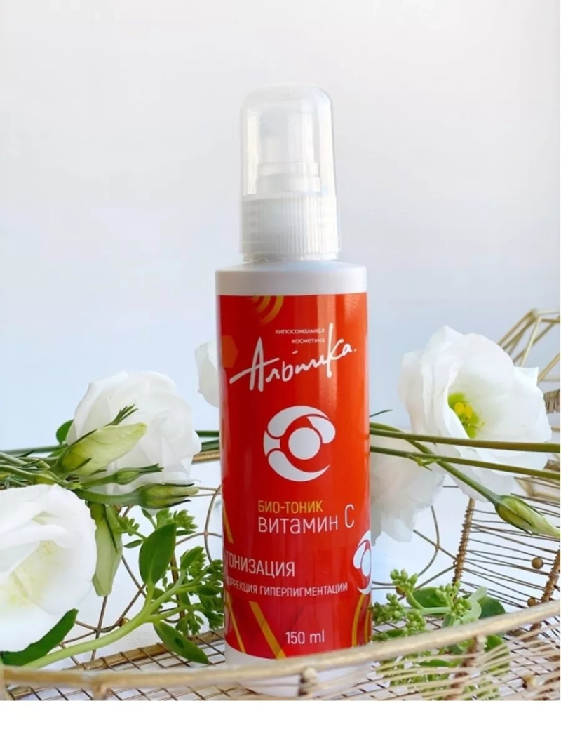 Профессиональный био-тоник с витамином С для кожи лица