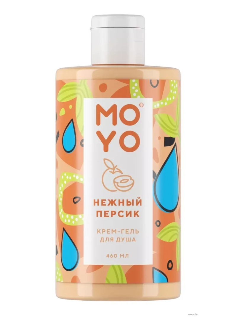 Крем-гель для душа нежный персик 460 мл