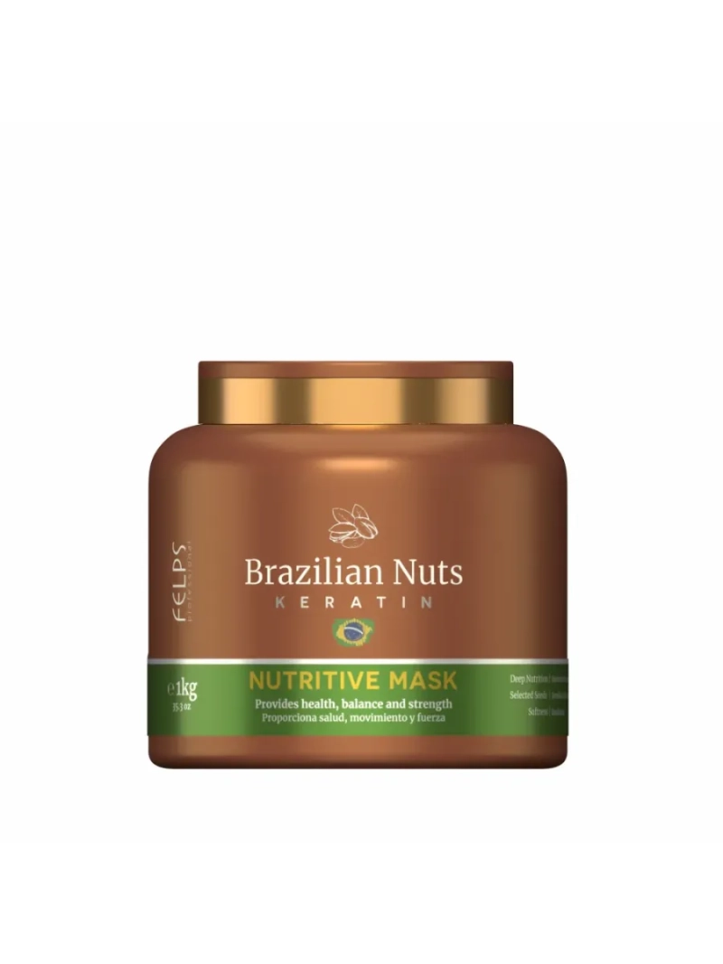 Питательная маска для волос BRAZILIAN NUTS KERATIN 1кг