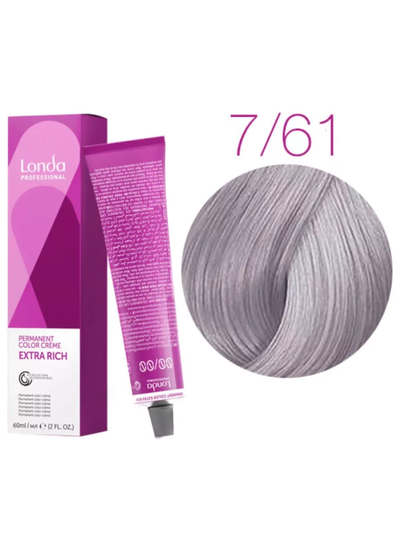 Стойкая крем-краска londacolor для волос Extra Rich 7/61