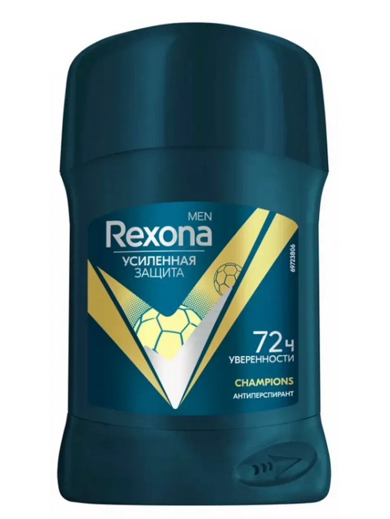 Антиперспирант - карандаш Рексона MEN CHAMPIONS 50мл