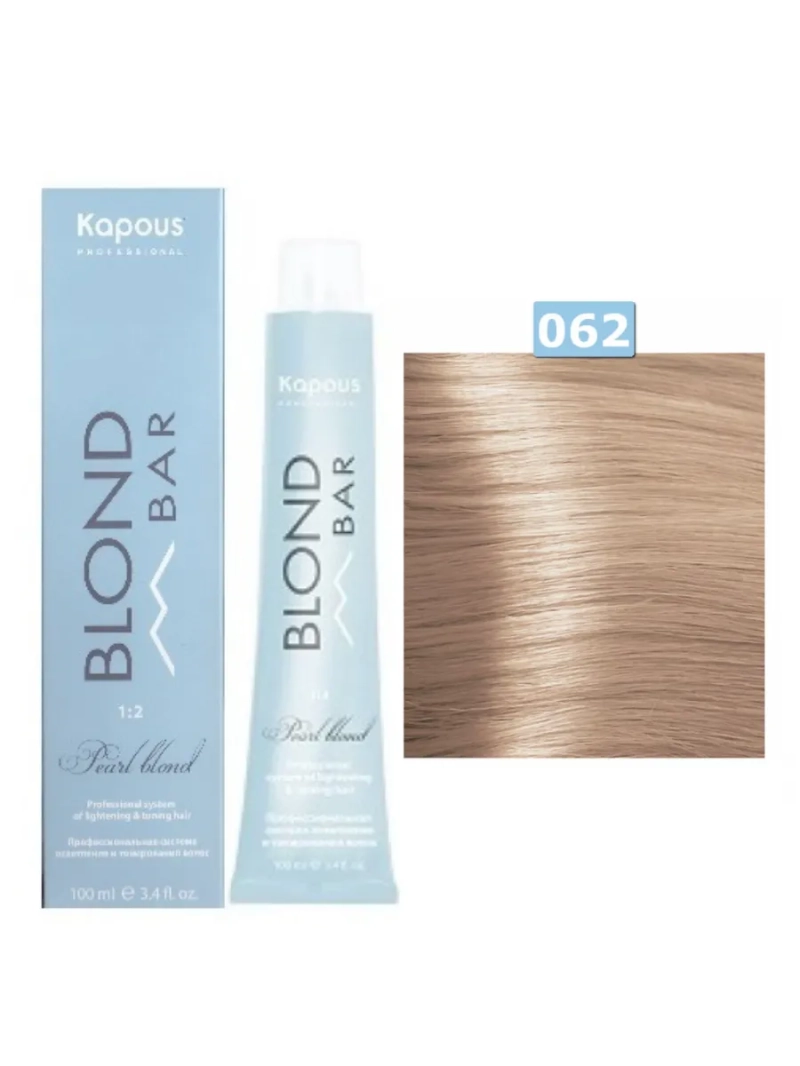 Крем-краска BLOND BAR стойкая для волос BB 062