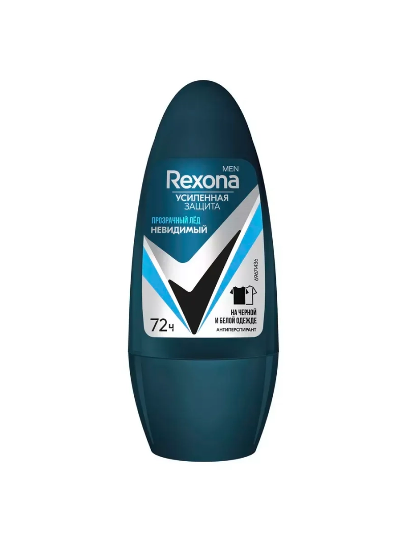 Антиперспирант шариковый Рексона MEN Прозрачный лед 50мл