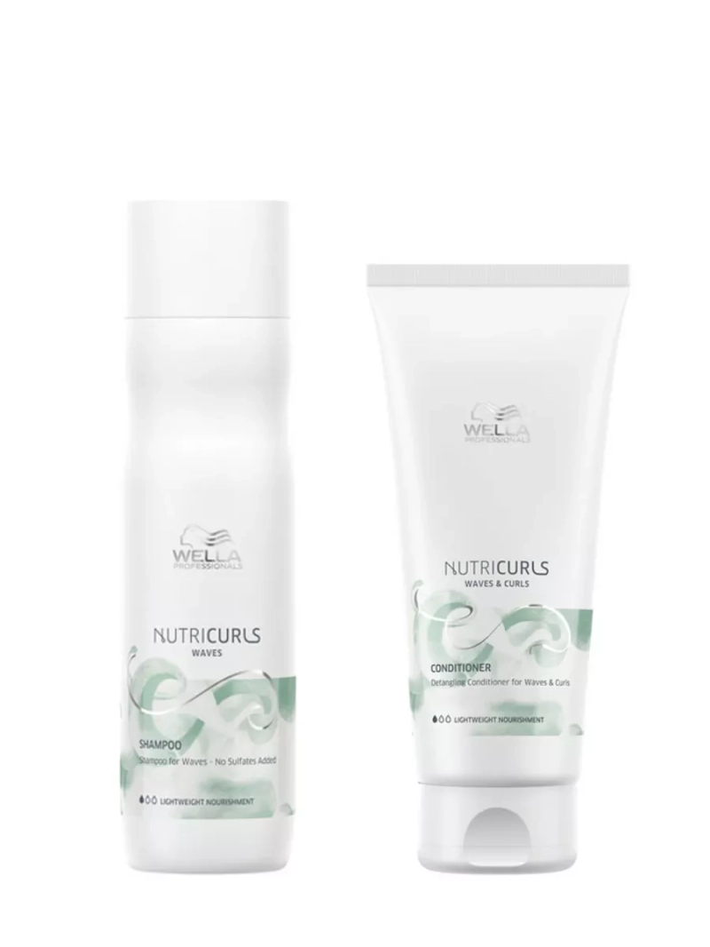 Набор для кудрявых и вьющихся волос Nutricurls for waves