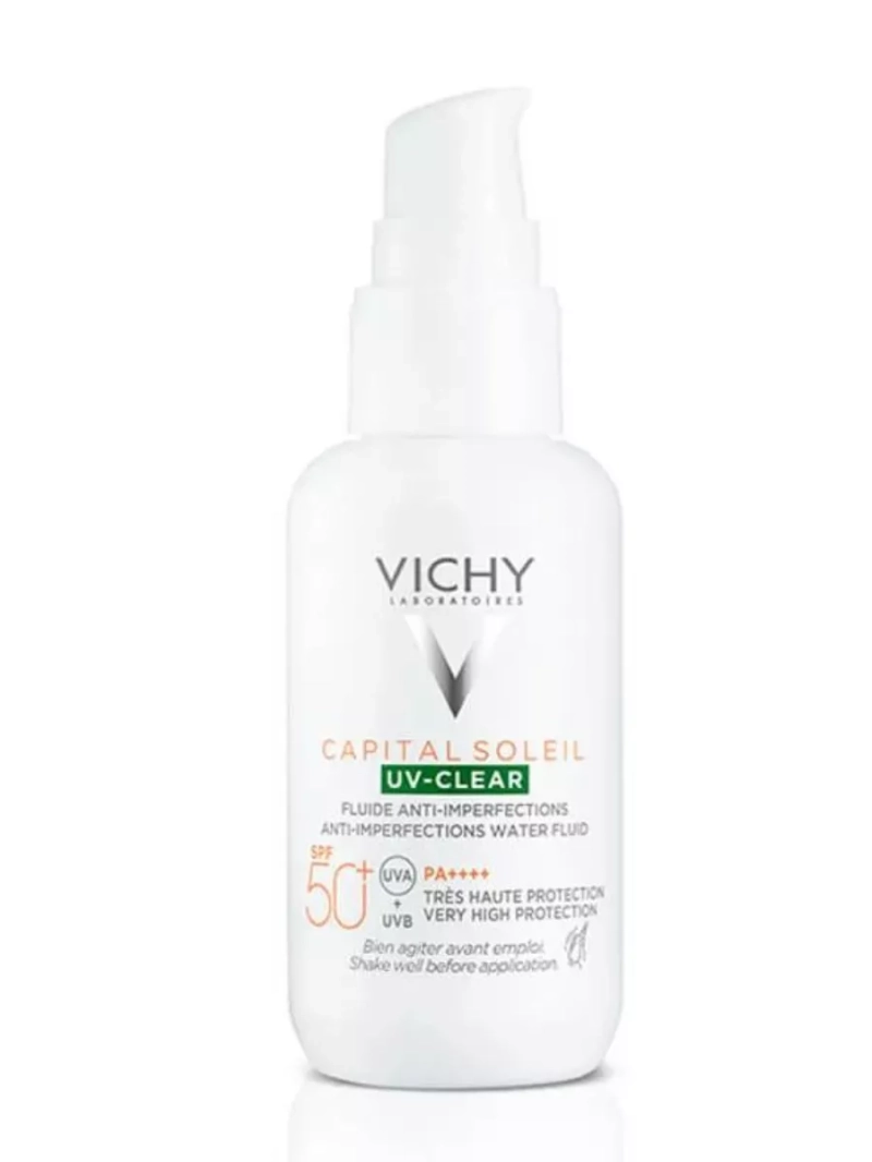 Солнцезащитный флюид для лица SPF50+ Capital Soleil UV-Clear