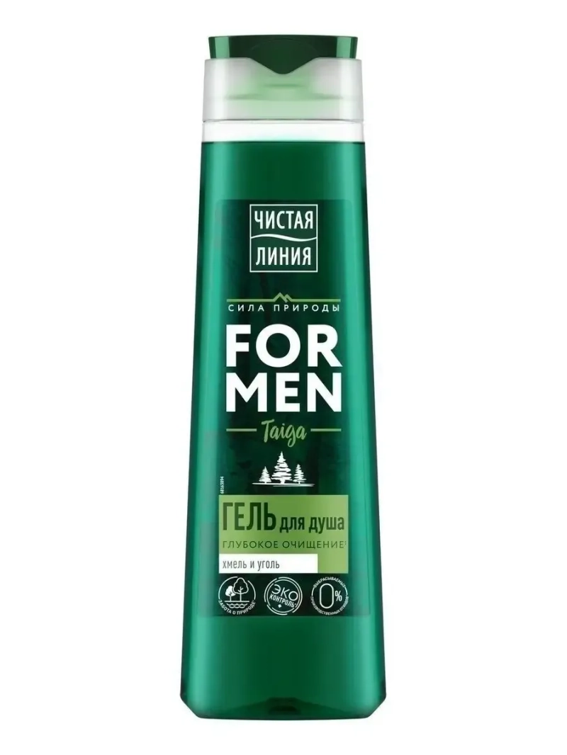 Гель для душа мужской Глубокое очищение 400мл