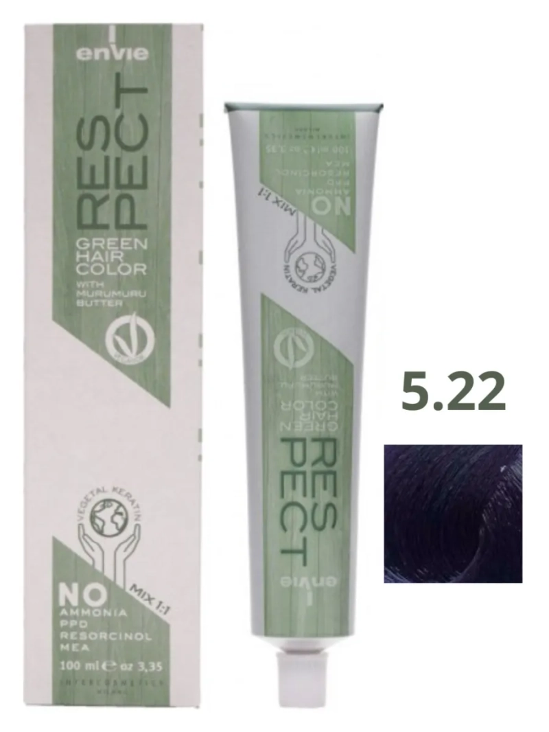 Крем-краска для волос безаммиачная тон 5.22