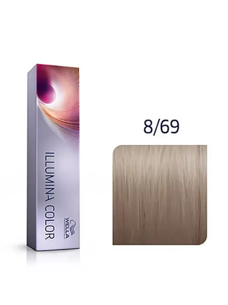 Стойкая крем-краска для волос Illumina Тон Color 8/69