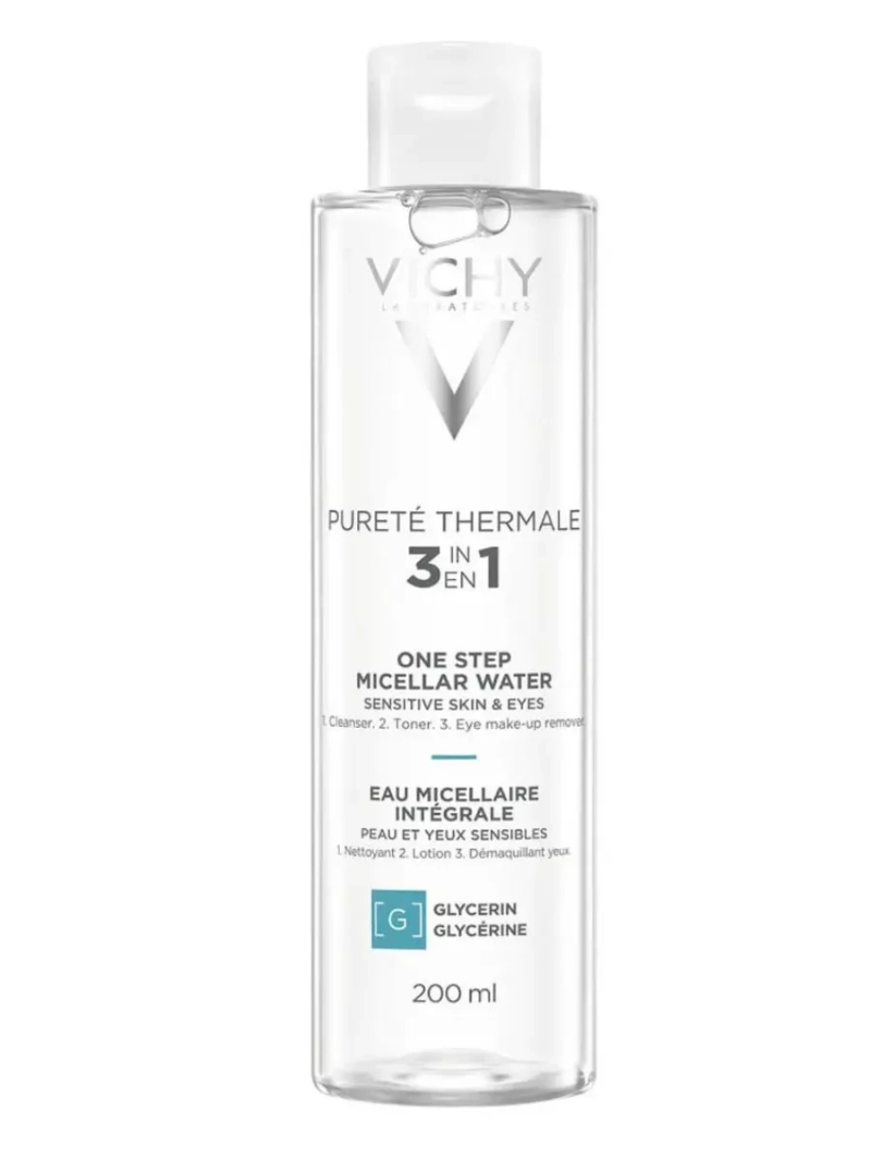 Мицеллярная вода 3в1 для очищения чувствительной кожи 200 мл