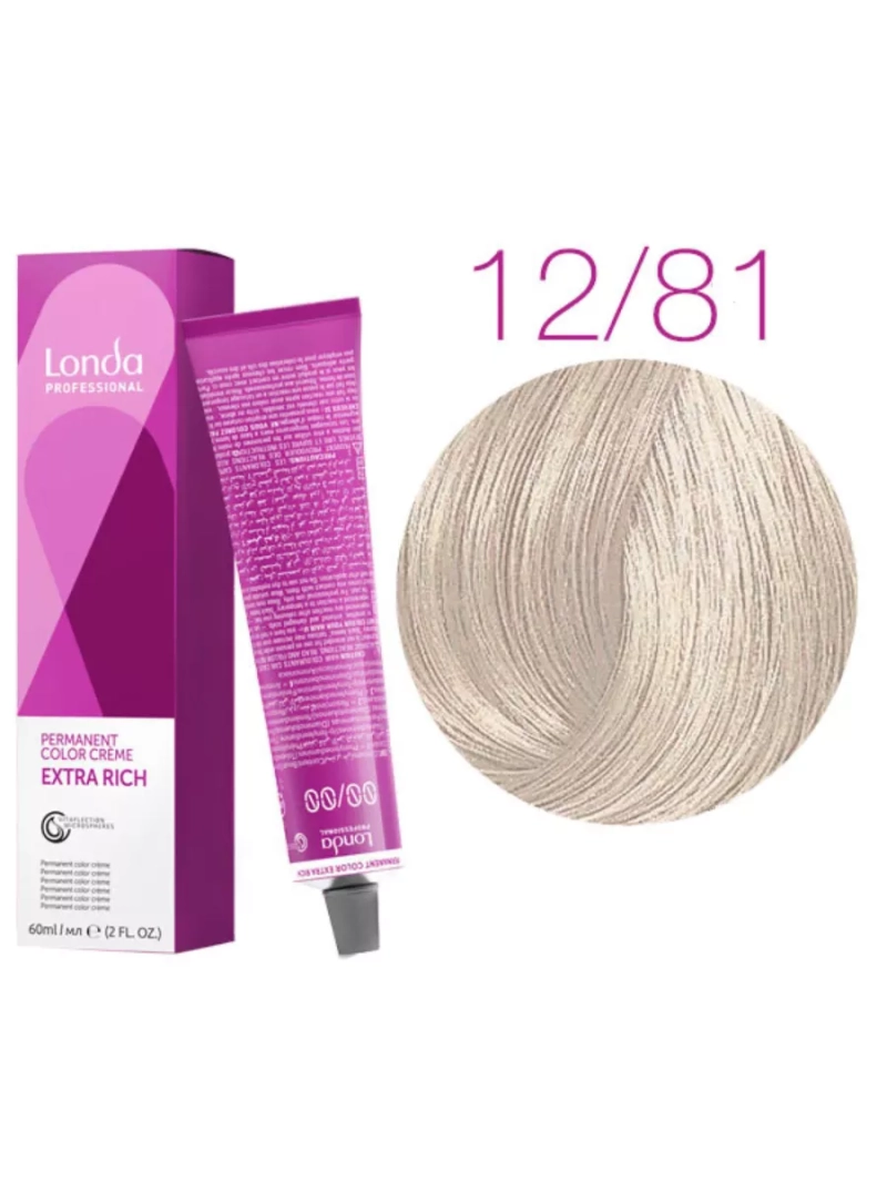 Стойкая крем-краска londacolor для волос Extra Rich 12/81