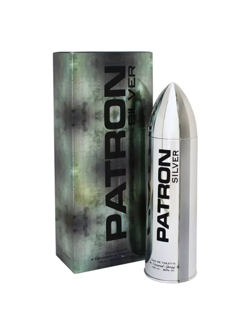 Туалетная вода для мужчин PATRON Silver/Патрон Сильвер 100 мл