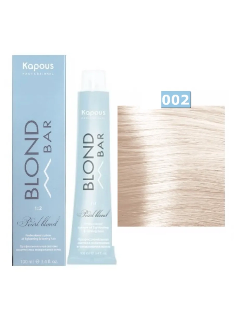 Крем-краска BLOND BAR стойкая для волос BB 002