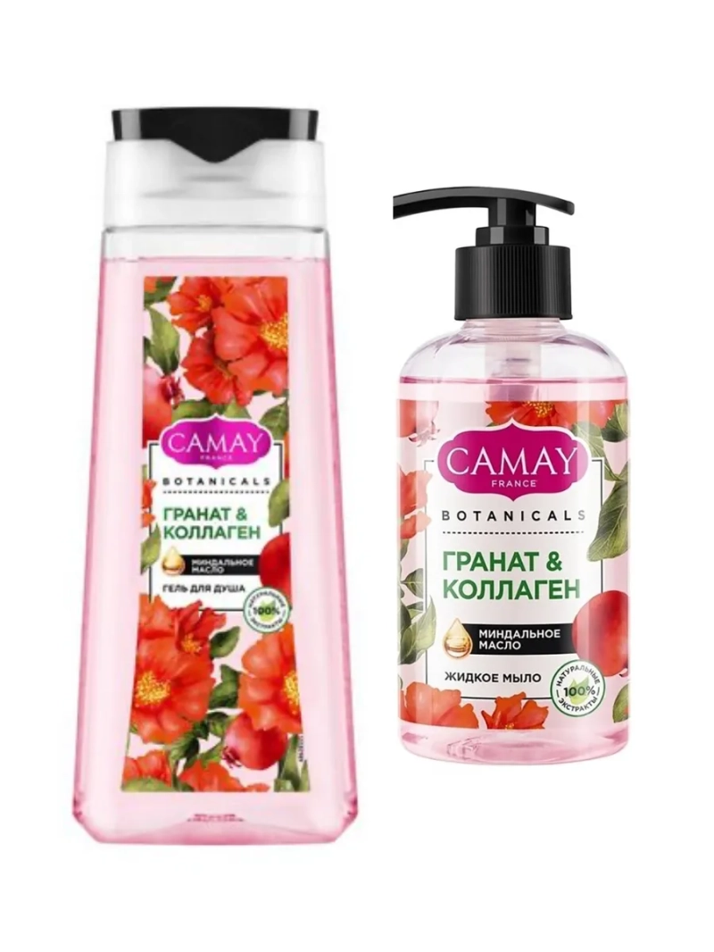 Гель для душа женский и мыло жидкое