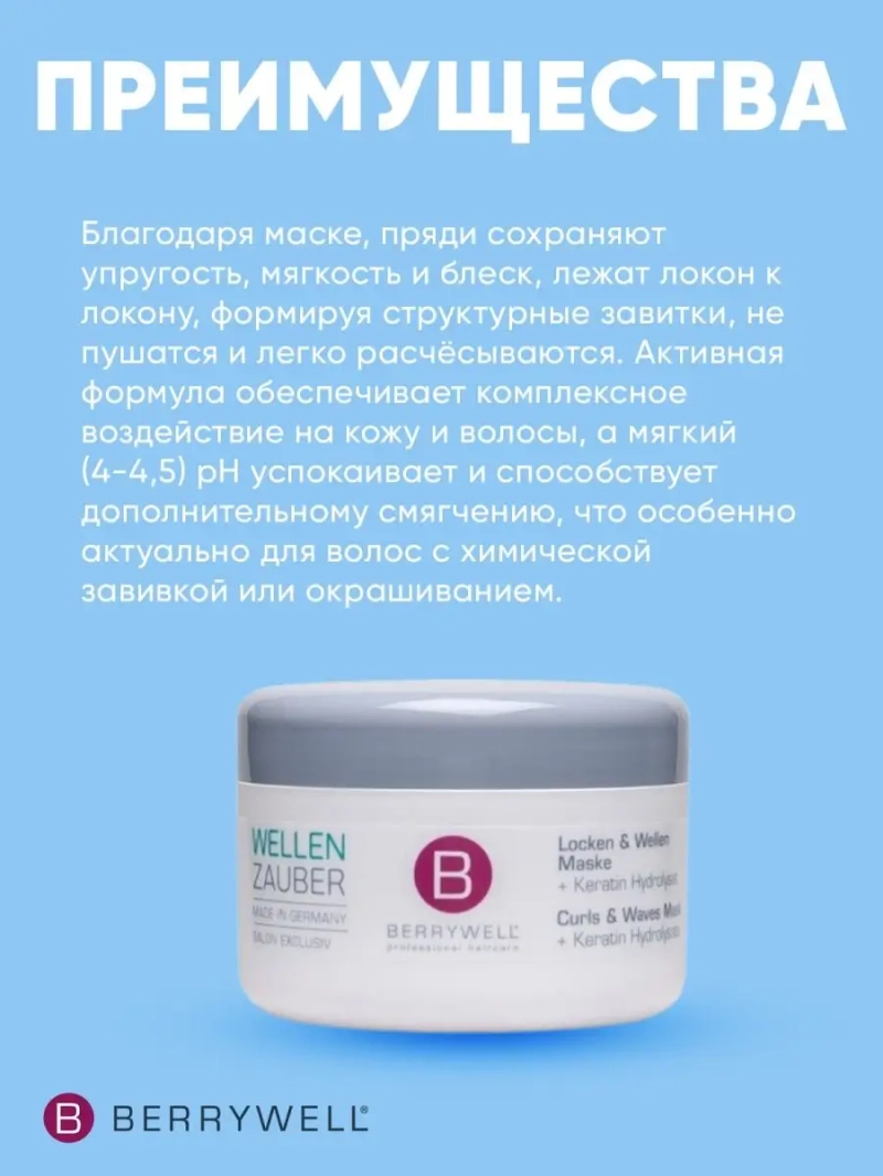 Набор для ухода за волнистыми и кудрявыми волосами