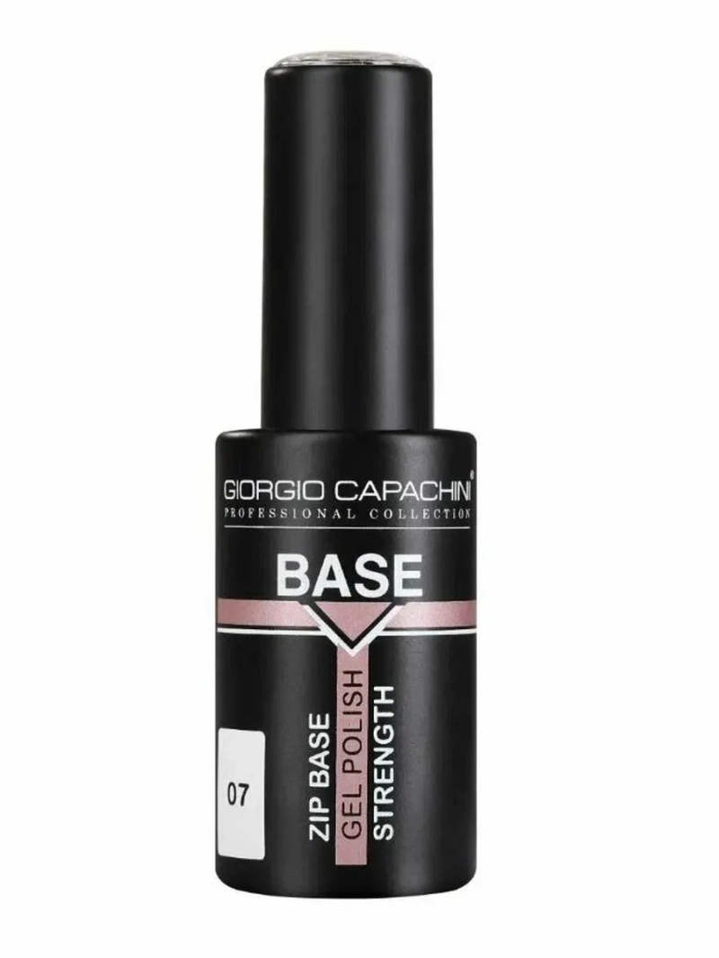 Цветная база для гель-лака с шимером Strong Zip Base №07