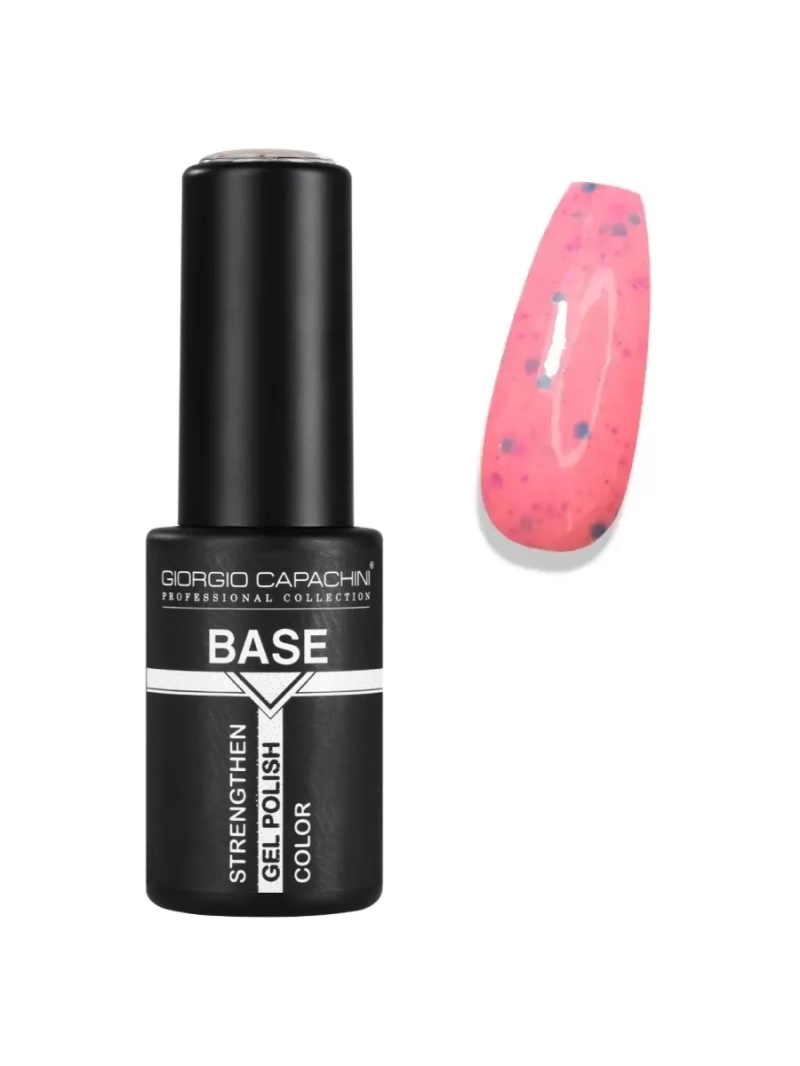 Камуфлирующая база для ногтей и гель лака цветная №8