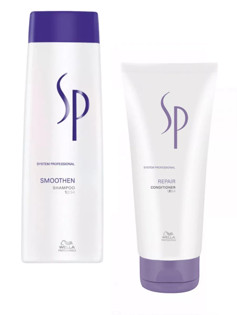 Восстанавливающий набор для поврежденных волос Smoothen