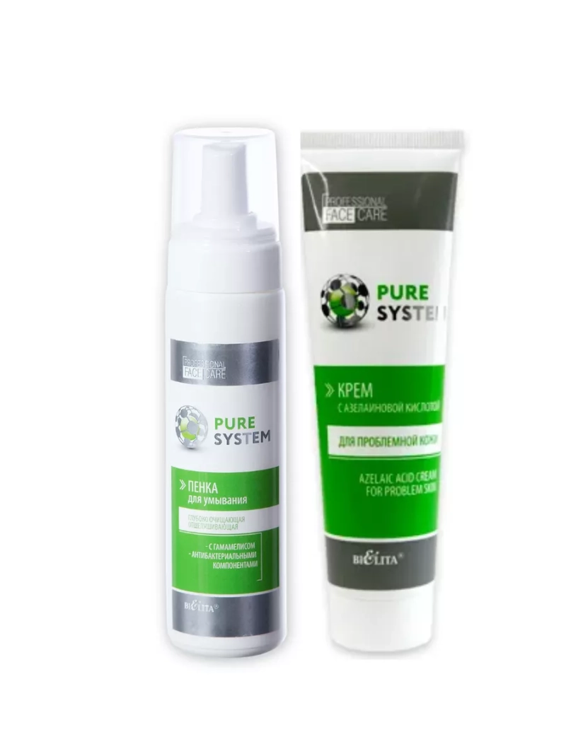 Крем с азелаиновой кислотой + Пенка для умывания