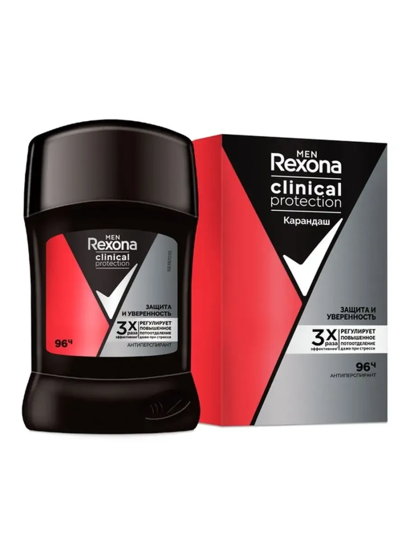 Рексона Антиперспирант-карандаш CLINICAL PROTECTION