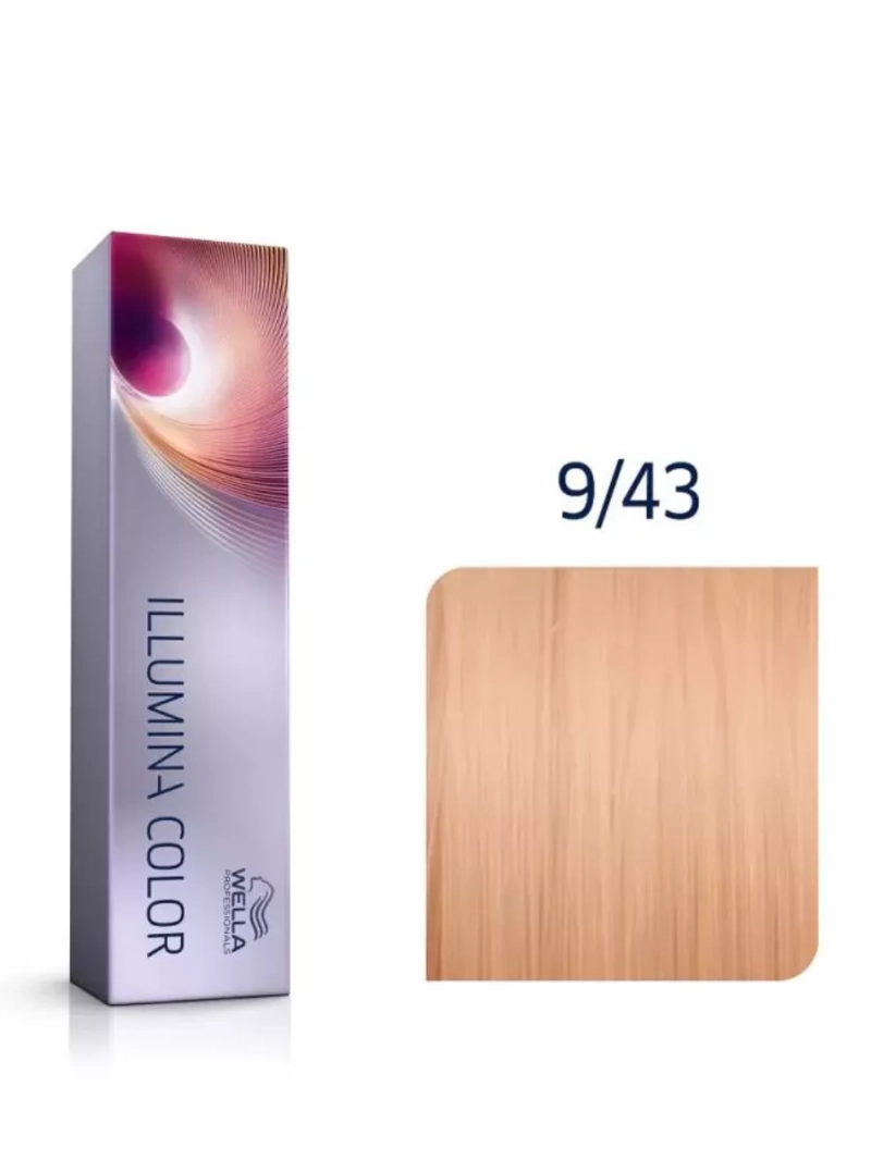 Стойкая крем-краска для волос Illumina Тон Color 9/43