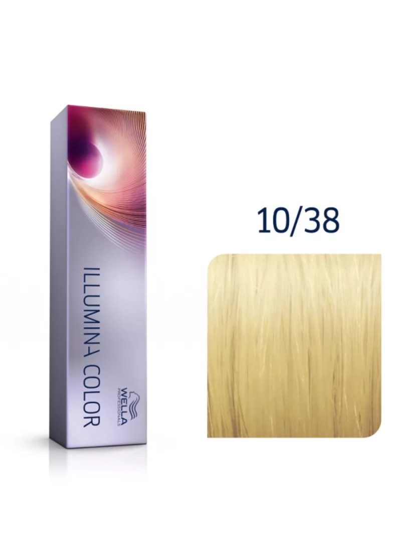 Стойкая крем-краска для волос Illumina Тон Color 10/38