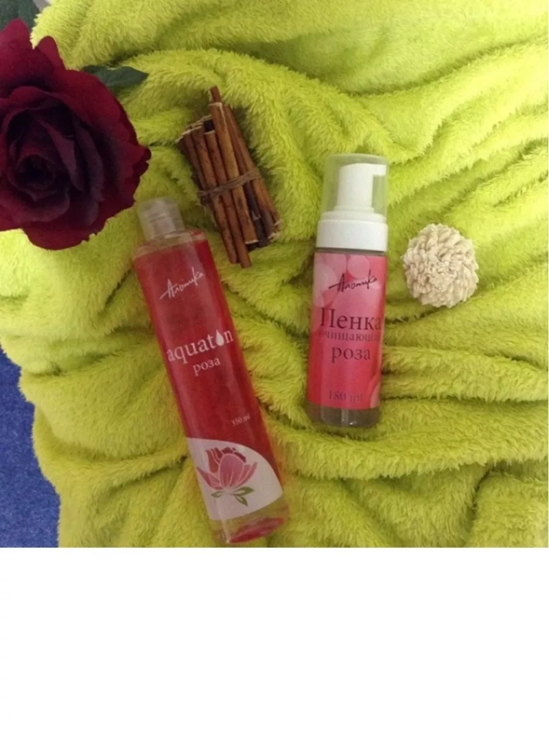 Профессиональный тоник для сухой кожи лица AQUAton Роза