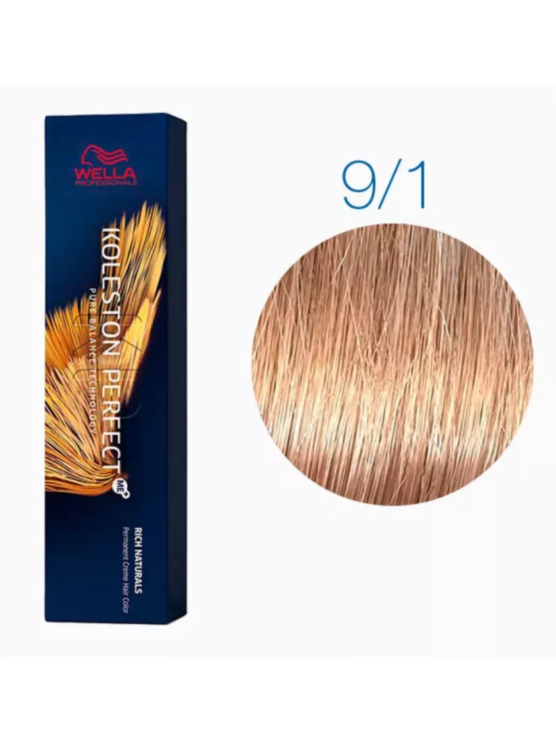 Стойкая крем-краска для волос Koleston Perfect 9/1