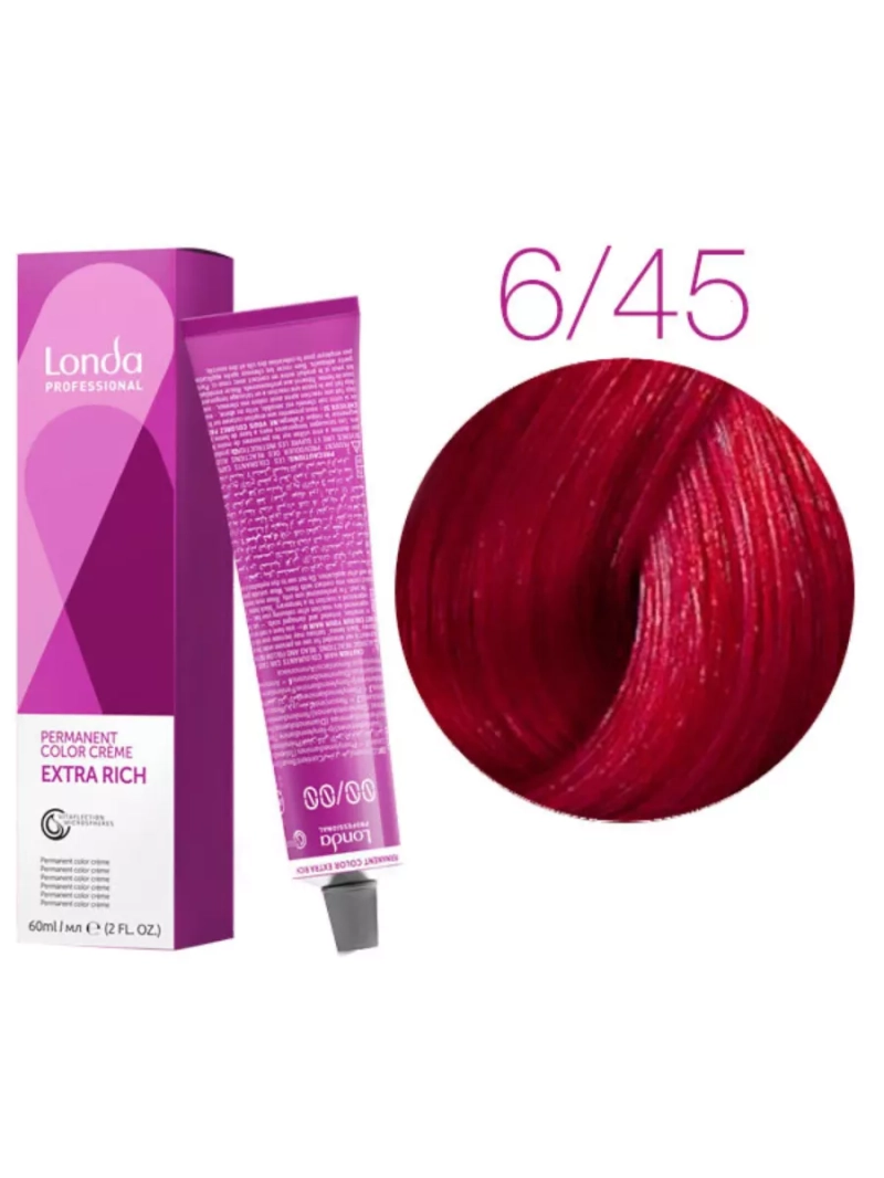 Стойкая крем-краска londacolor для волос Extra Rich 6/45