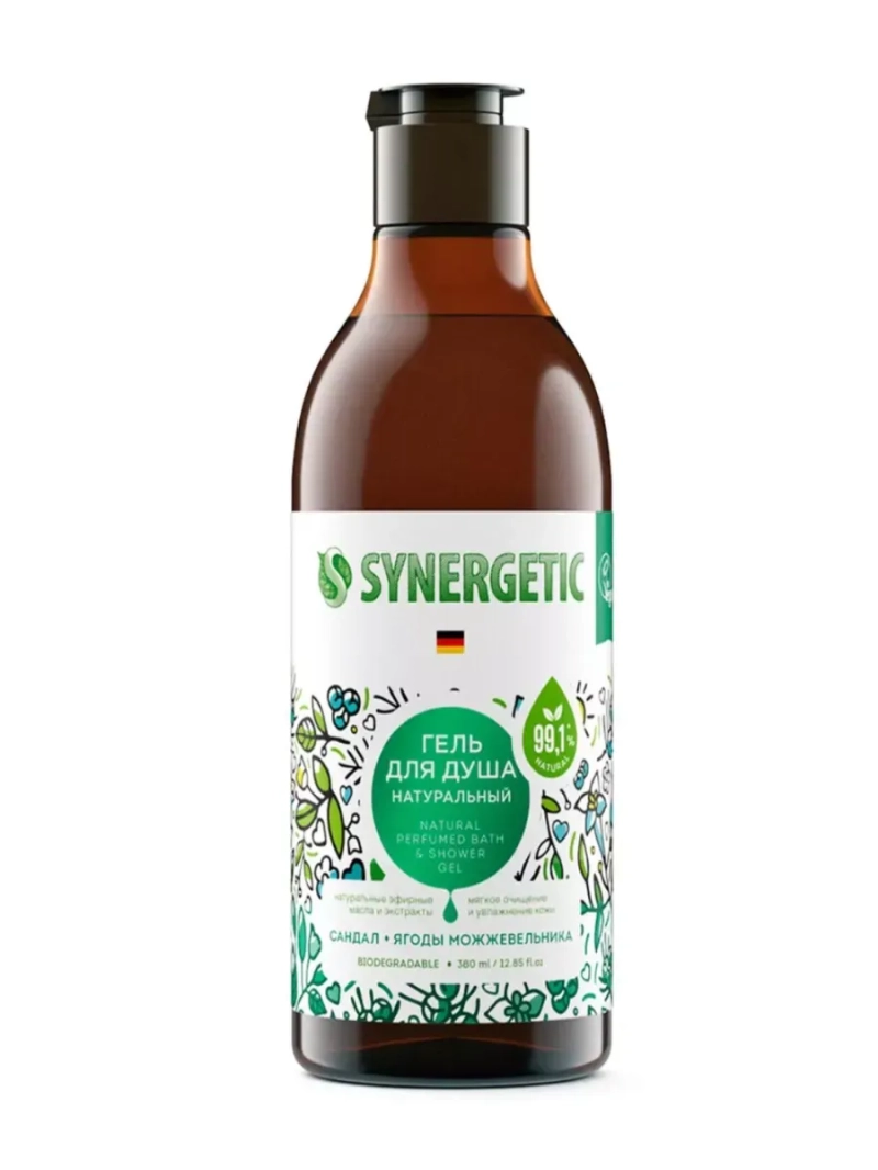Гель для душа "Сандал и ягоды можжевельника" увлажняющий