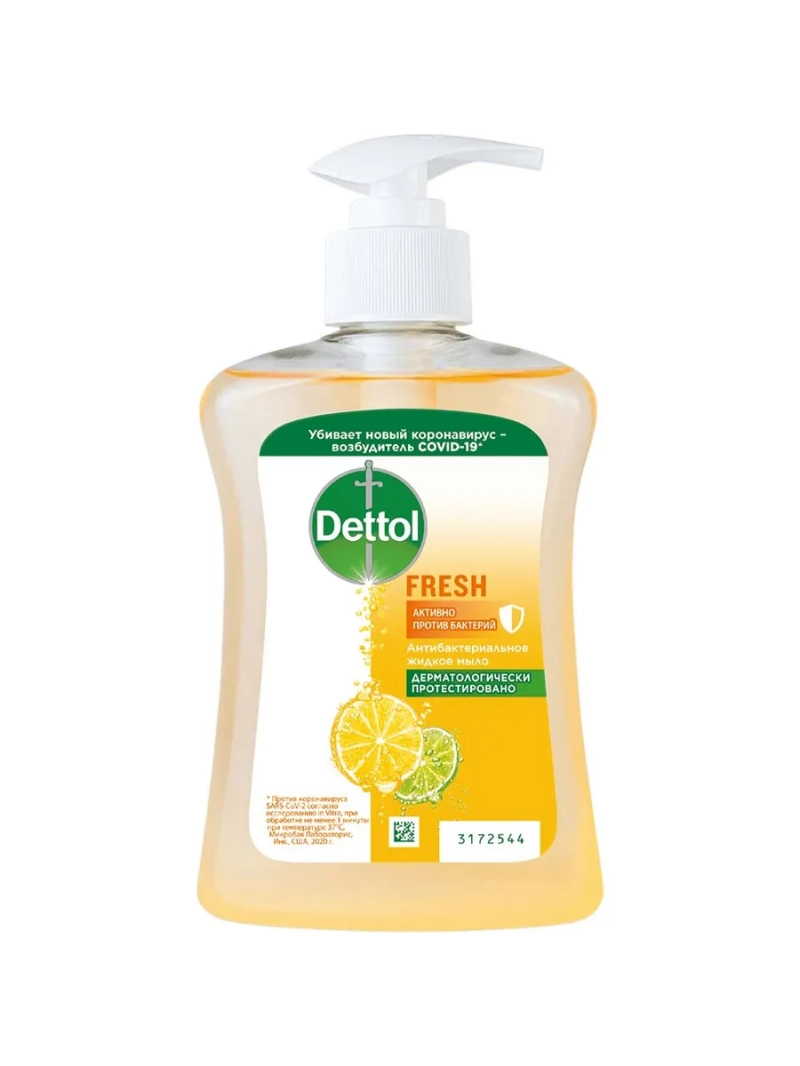 Антибактериальное жидкое мыло Деттол с ароматом грейпфрута