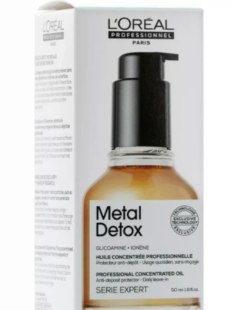 Концентрированное масло для окрашенных волос Metal Detox