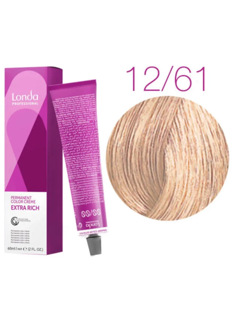 Стойкая крем-краска londacolor для волос Extra Rich 12/61
