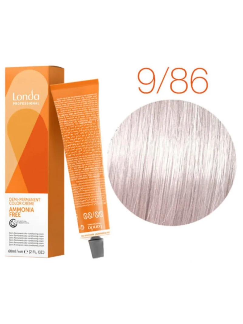 Тонирующая краска для волос Ammonia Free 9/86