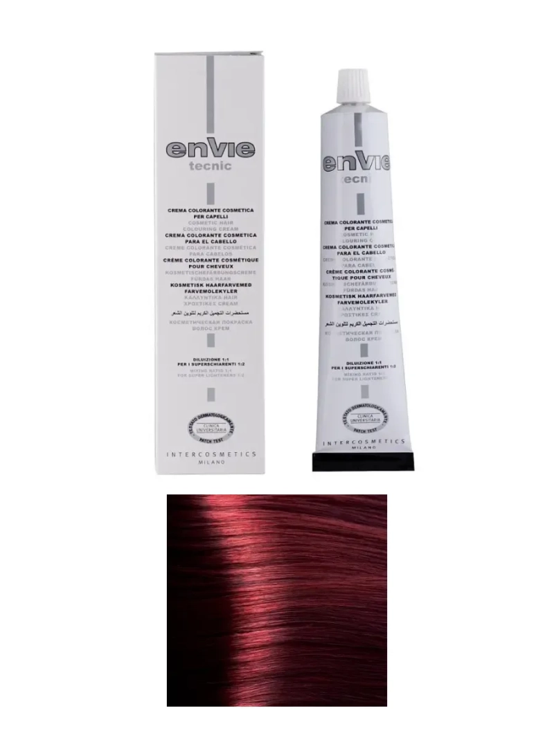 Профессиональный перманентный краситель для волос тон 6.60