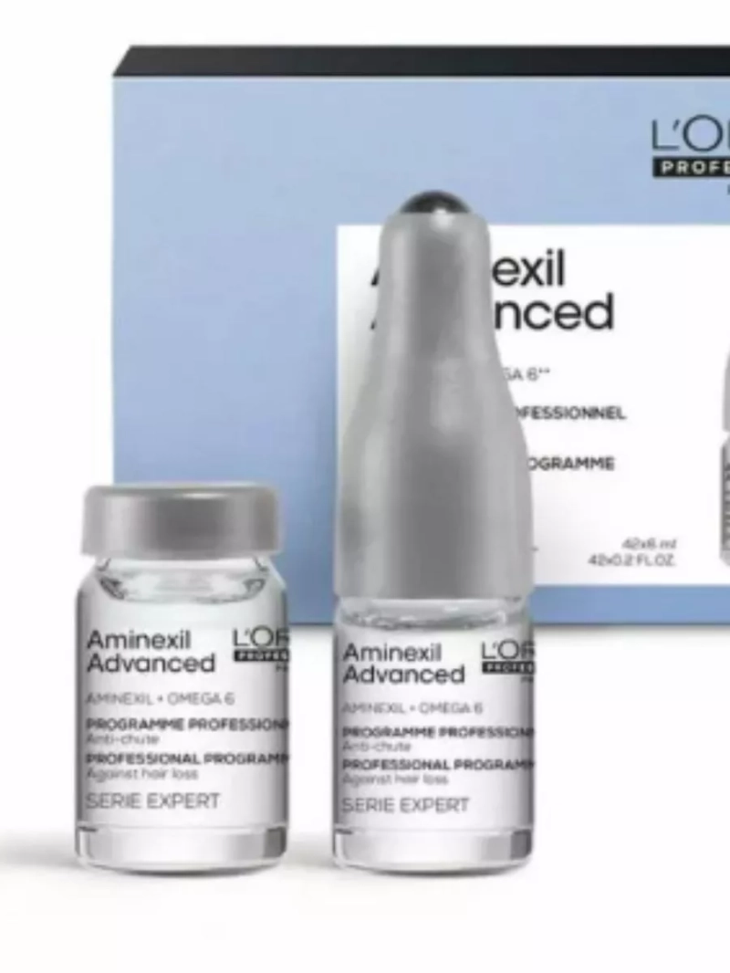 Лечебный набор против выпадения волос и облысения Aminexil