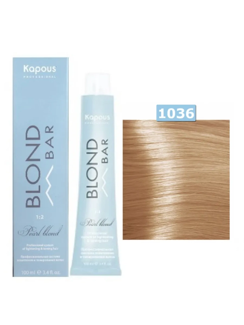 Крем-краска BLOND BAR стойкая для волос BB 1036