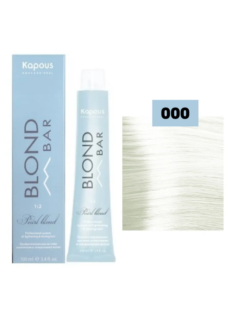 Крем-краска BLOND BAR стойкая для волос BB 000