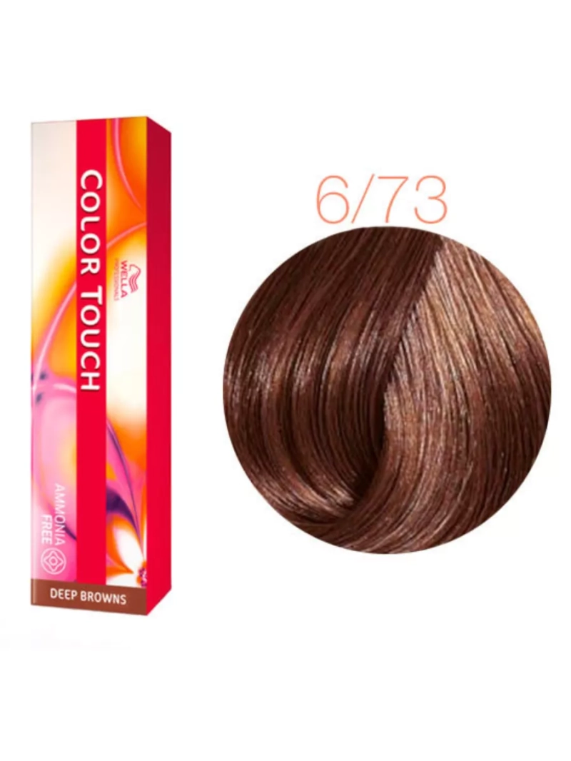 Краска для волос без аммиака,тонирующая 6/73 Color Touch