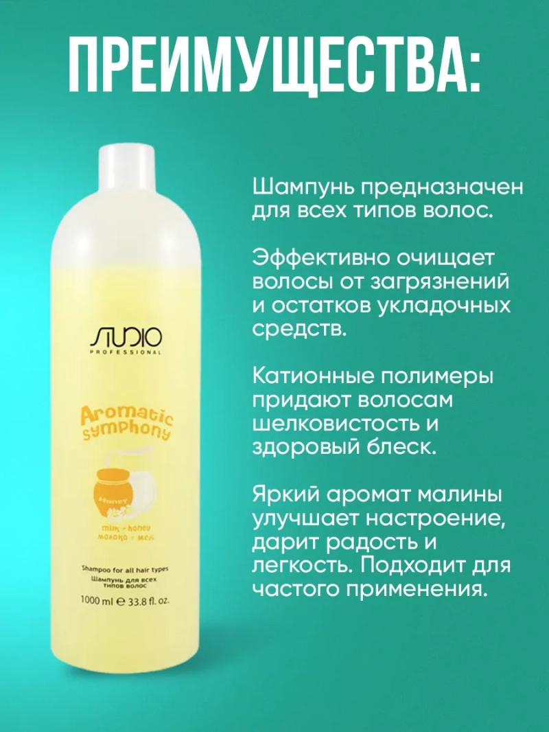 Набор для всех типов волос МОЛОКО И МЕД