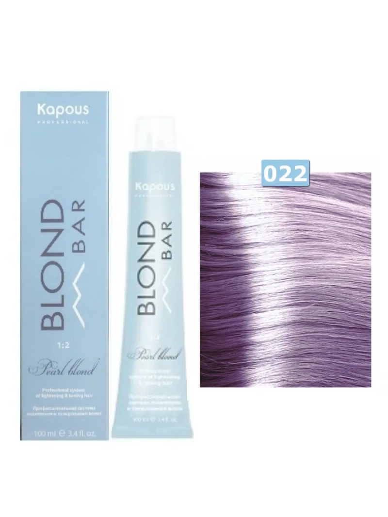 Крем-краска BLOND BAR стойкая для волос BB 022