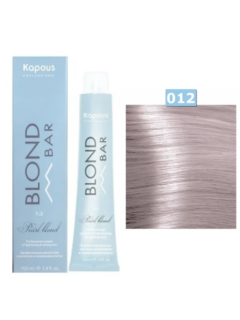 BB 012 Ледяной жасмин, крем-краска для волос