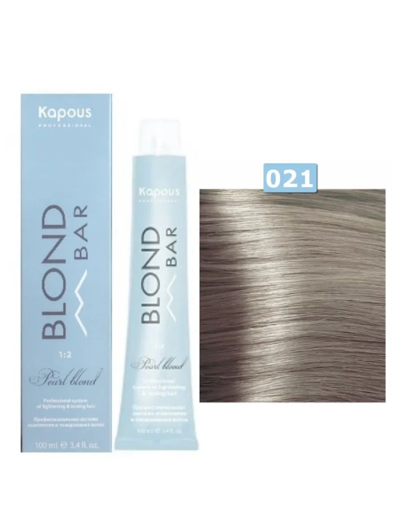 Крем-краска BLOND BAR стойкая для волос BB 021