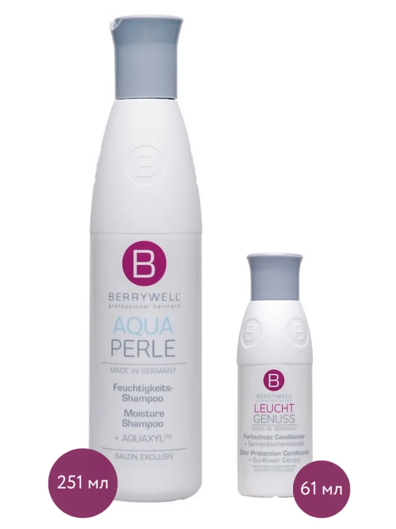 Шампунь увлажняющий Vegan + Кондиционер для защиты цвета