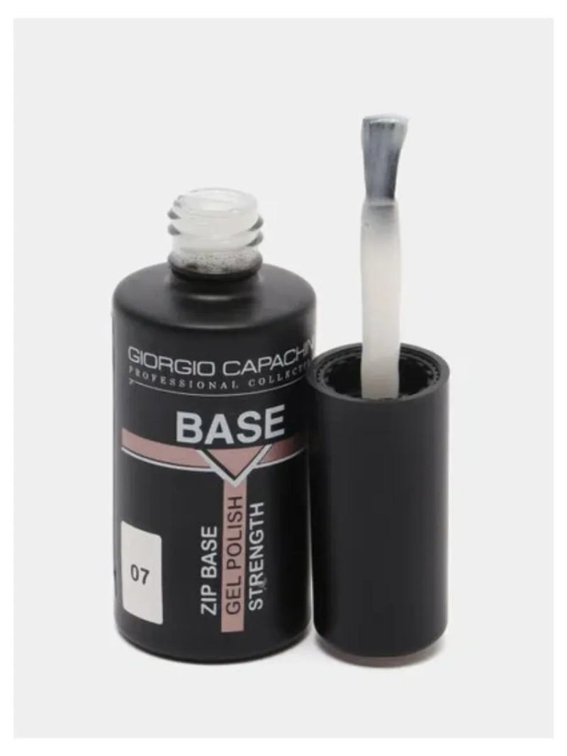 Цветная база для гель-лака с шимером Strong Zip Base №07