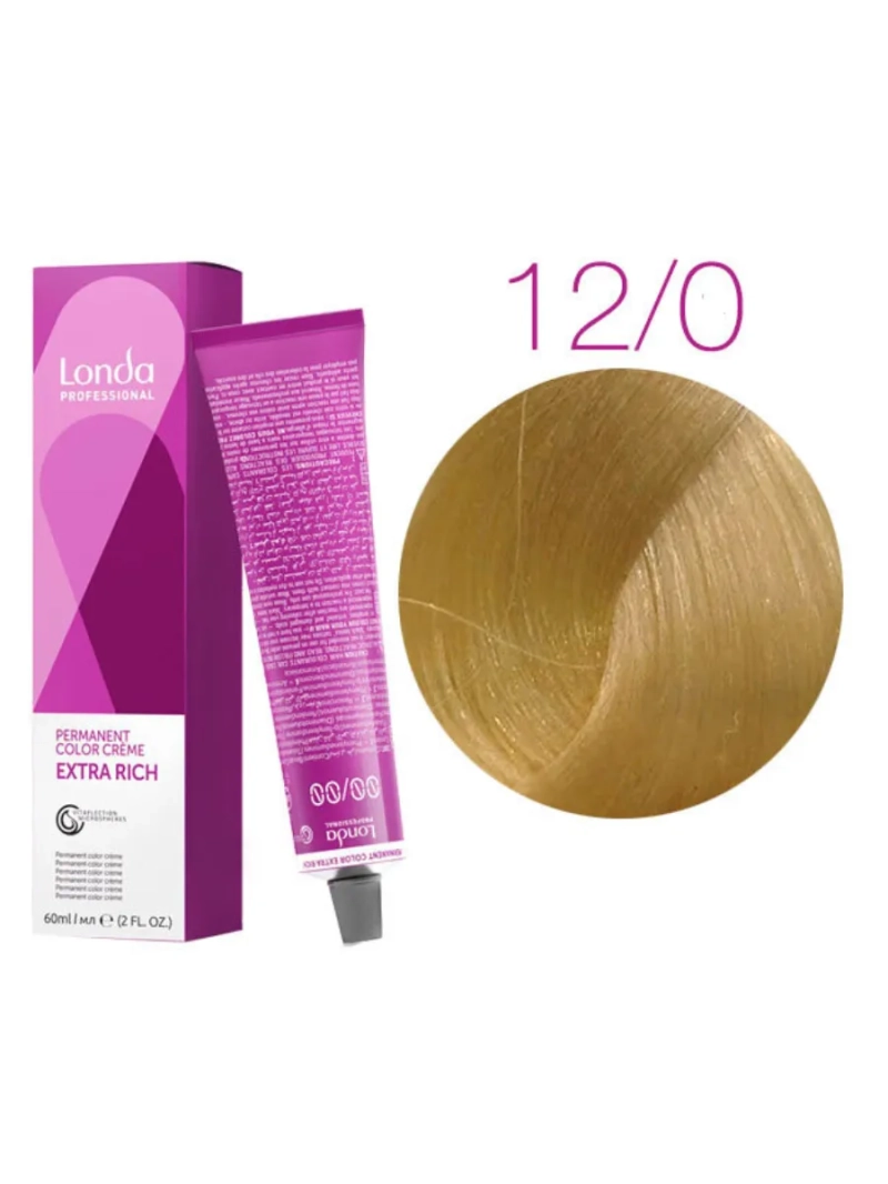 Стойкая крем-краска londacolor для волос Extra Rich 12/0