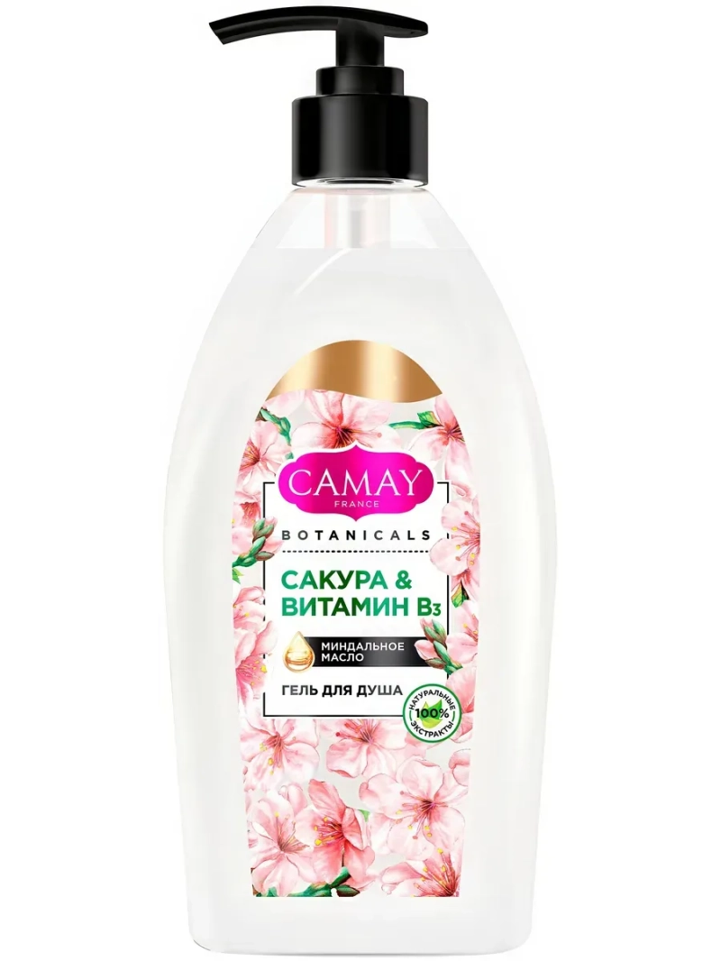 Гель для душа BOTANICALS Японская сакура 750 мл