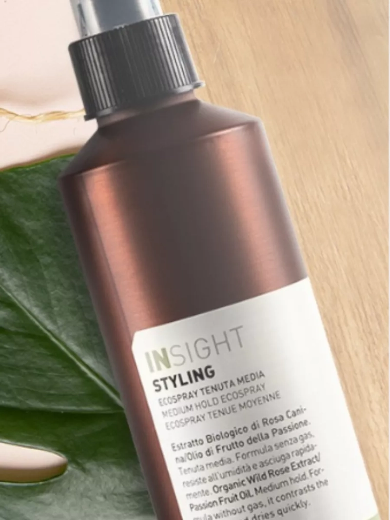 Натуральный эко - лак средней степени фиксации STYLING