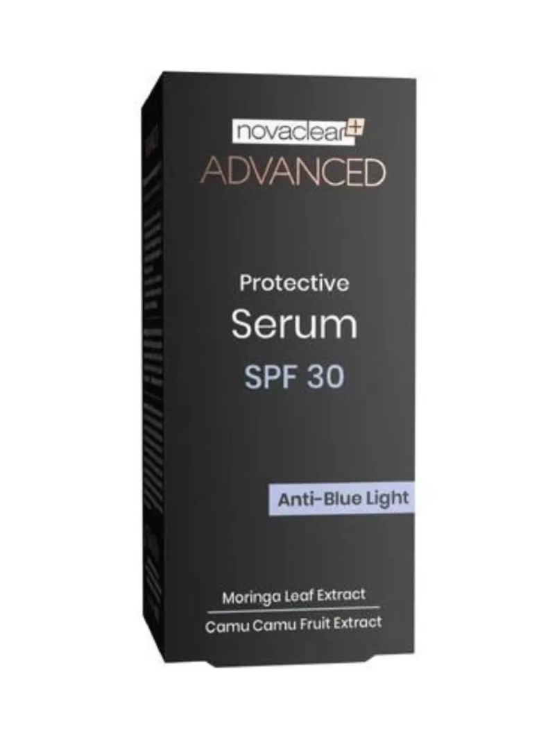 Отбеливающая сыворотка с витамином С от голубого света SPF30