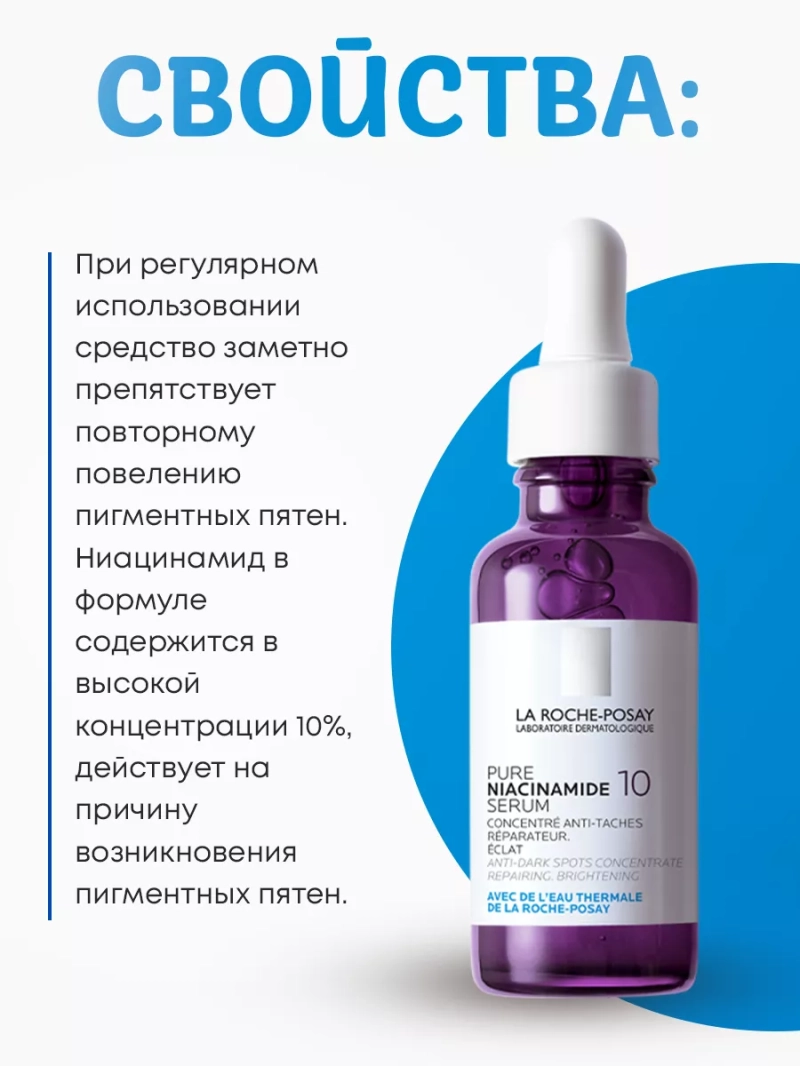 Концентрированная сыворотка против пигментации Niacinamide