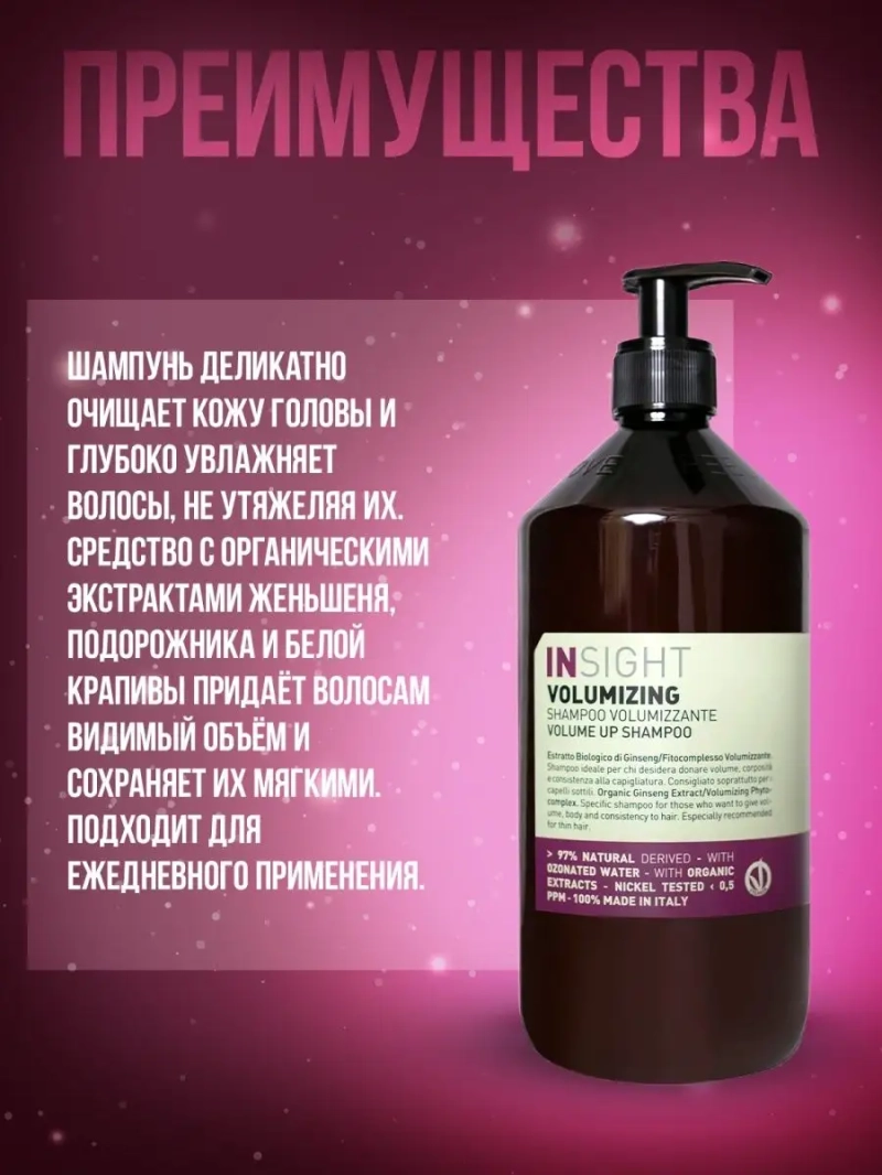Профессиональный набор для объема волос VOLUMIZING